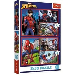 Trefl Slagalica Spiderman, 2 komada 140 delova