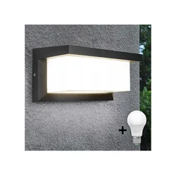 LED spoljašnje zidno svetlo NEELY 1xE27/9W/230V 4000K IP54 antracit