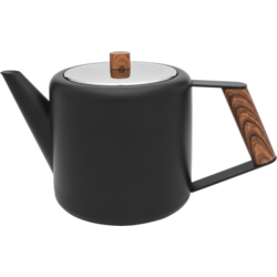 Bredemeijer Teapot Boston 1,1l black matt wood design 111004