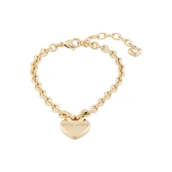 GUESS Zapestnica HEART zlata
