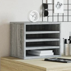 Organizator za stol boja hrasta 36x26x29,5 cm konstruirano drvo