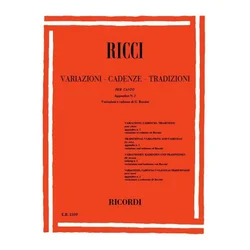 RICCI note: VARIAZIONI E CADENZE