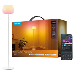 Govee - LED RGBICWW prigušiva podna lampa LANTERN MATTER LED/24W/230V Wi-Fi 160 cm