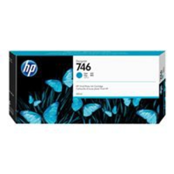 HP 746 Cyan Ink Cartridge - (P2V80A)