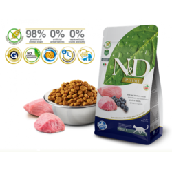 N&D Prime Cat Suva hrana Lamb&Blueberry 300g