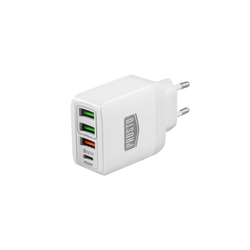 PROSTO Univerzalni brzi USB punjač 3A + 2 x USB, USB-C PD