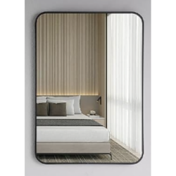 Ceramica Lux CL21 Ogledalo, 50x70, Alu-ram, Mat Crno