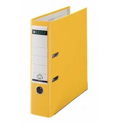 LEITZ Mapa LEITZ 180 stopinj, DIN A4, 80 mm, rumena, (21651171)
