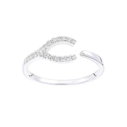 DIAMANT LETERNEL Prstan srebrna