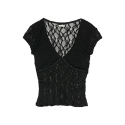Pull&Bear Majica črna