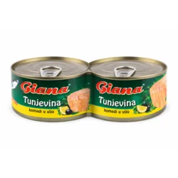 Giana Tuna komadi u ulju 160g, 2 kom