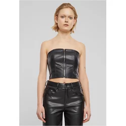 Womens bandeau top black