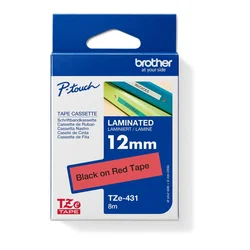 Brother TZE431 crno na crveno 12mm