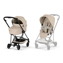 Cybex Mios 5 duo sistem, Black/Cozy Beige