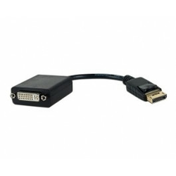 FAST ASIA adapter - konvertor displayport (m) to dvi-i (f) crni ost01798