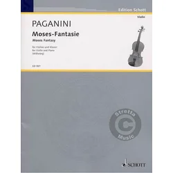 PAGANINI : note MOSES-FANTASIE