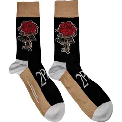 2Pac Nogavice Rose Black 40-45