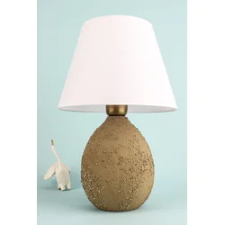 Opviq Stona lampa YL704, 24,5x18,5x38 cm, IP20, Smeđe-bela