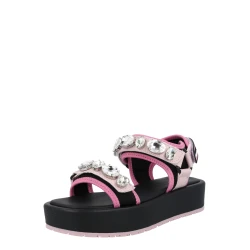 Guess Strappy Sandals in Brown | UK