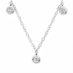 Looi & Co Necklace White Gold (18k) 4I188W8-4