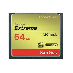 SanDisk Compact Flash kartica Extreme CF 64 GB (120 MB/s)