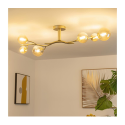 Brilagi - LED plafonski luster MISTEL 6xG9/3W/230V zlatni