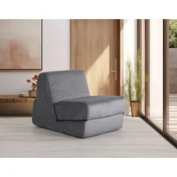 Atelier del Sofa Fotelja na razvlačenje Origami, 100x70x70cm, Antracit