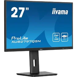 IIYAMA monitor XUB2797QSNP-B1, 27, 2560 x 1440 (QHD/WQHD), IPS, 100 Hz, HDMI, DP