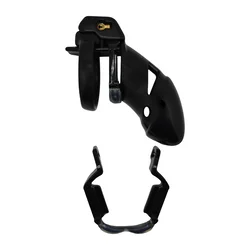 The Vice Mach 2 Chastity Cock Cage Plus Black