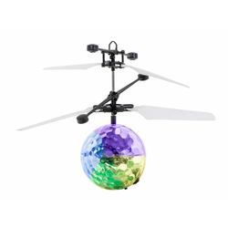 Aga LED leteča disko krogla + senzor