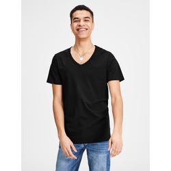JACK & JONES Majica, črna