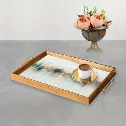 Aberto Design Poslužavnik TPEA9839 50 x 29 x 3.5 cm, Šareni