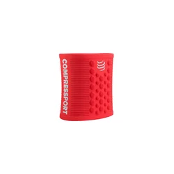 COMPRESSPORT 3D.Dots znojni trak, fluo rdeče/bel ()