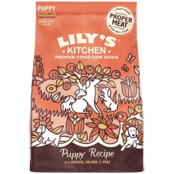 Lilys Kitchen Puppy Recipe - piščanec in losos 2,5 kg