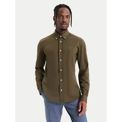 BOSS Srajca H-Roan 50567031 Zelena Slim Fit