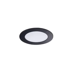 Kanlux 33562 - LED kupatilsko ugradno svetlo ROUNDA LED/6W/230V IP44 crna
