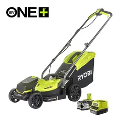 Ryobi rlm18x33b40 Aku. kosačica za travu 18V ONE+™ sa baterijom (4Ah) i punjačem ( RLM18X33B40 )