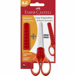 Faber Castell makaze GRIP RED