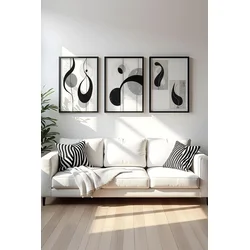Wallity Uramljena slika Huhu437, 20x30 cm , 3 dela