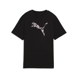 PUMA Essentials Graphics Animal Tee Youth, Age, Black, 15-16Y