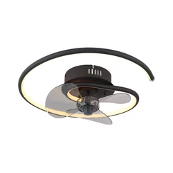 Globo 03660 - LED plafonski ventilator KOREN, prigušiva, LED/30W/230V 2700-6500K + daljinski upravljač