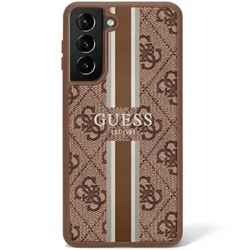 LICENSED GUESS Futrola za Samsung S23 Brown 4G Printed Stripe