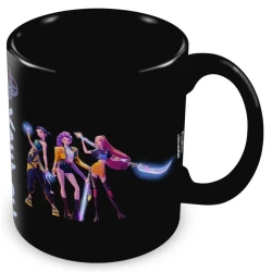 Šolja Pyramid - KPop Demon Hunters - Huntrix Mug - Black