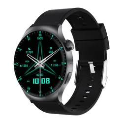 Smart Watch DT4 Mate crni (silikonska narukvica)