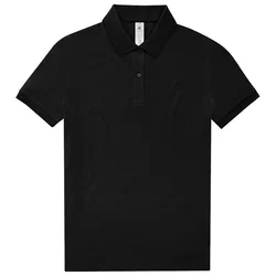 MAJICA KRATKI RUKAVI B&C MYPOLO180 WOMEN 180G CRNA XL