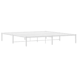 Metalni okvir za krevet bijeli 193x203 cm