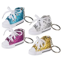 Privjesak za ključeve glitter tenisica brunnen 10-27309 04 sortirano