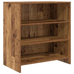 Vidaxl Strani šal Rjava 70 x 41 x 75 cm Konstruiran les