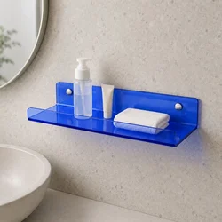 Hanah Home akrilna zidna polica Vivid 40-B, plava