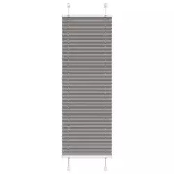 Plisirana roleta antracit 45x150 cm širina tkanine 44,4 cm